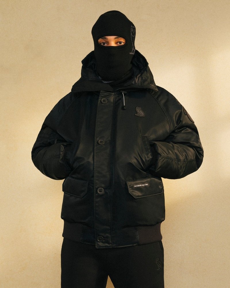 outerwear octobers very own ovo canada goose chilliwack bomber black