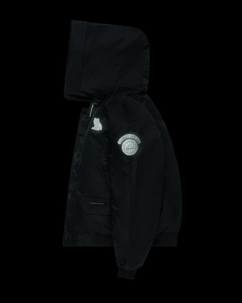 outerwear octobers very own ovo canada goose chilliwack bomber black