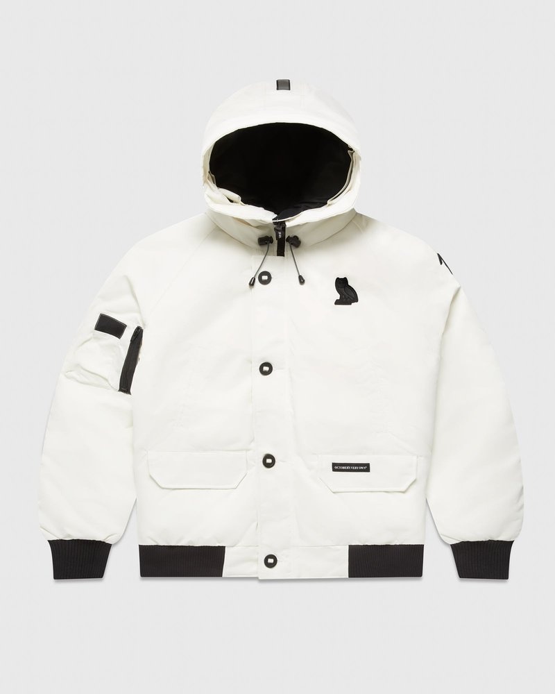 outerwear octobers very own ovo canada goose chilliwack bomber white