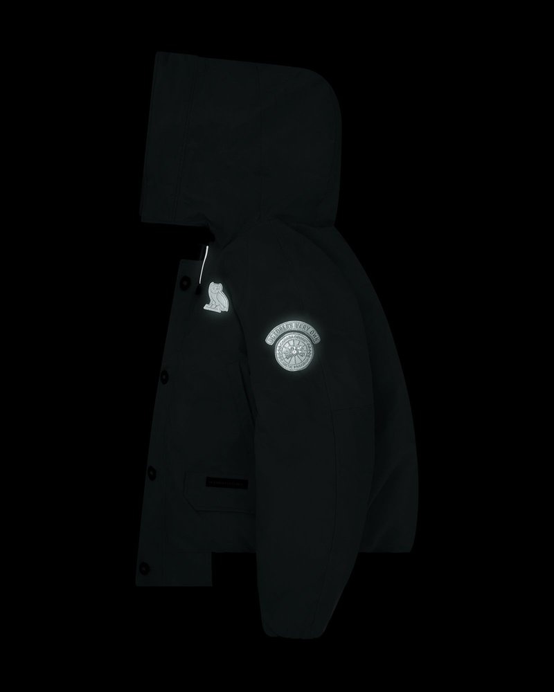 outerwear octobers very own ovo canada goose chilliwack bomber white