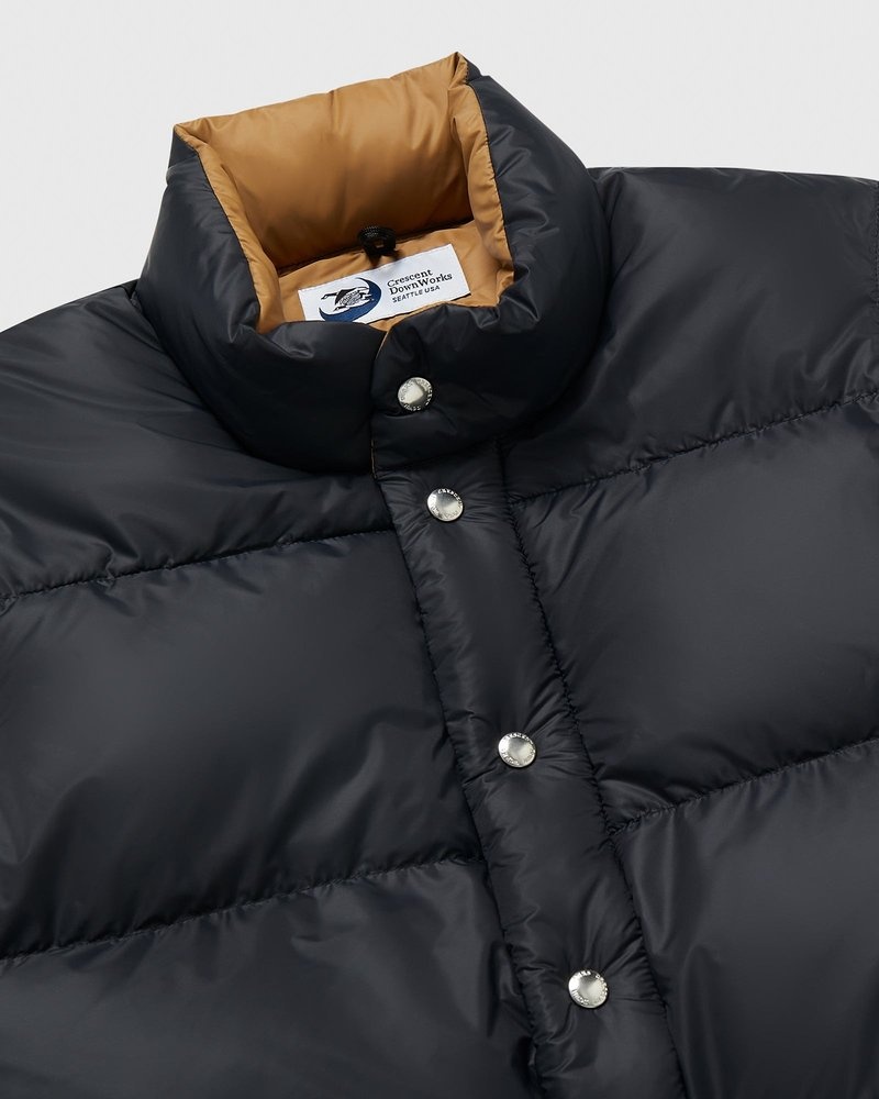 outerwear octobers very own ovo crescent down works italian vest black