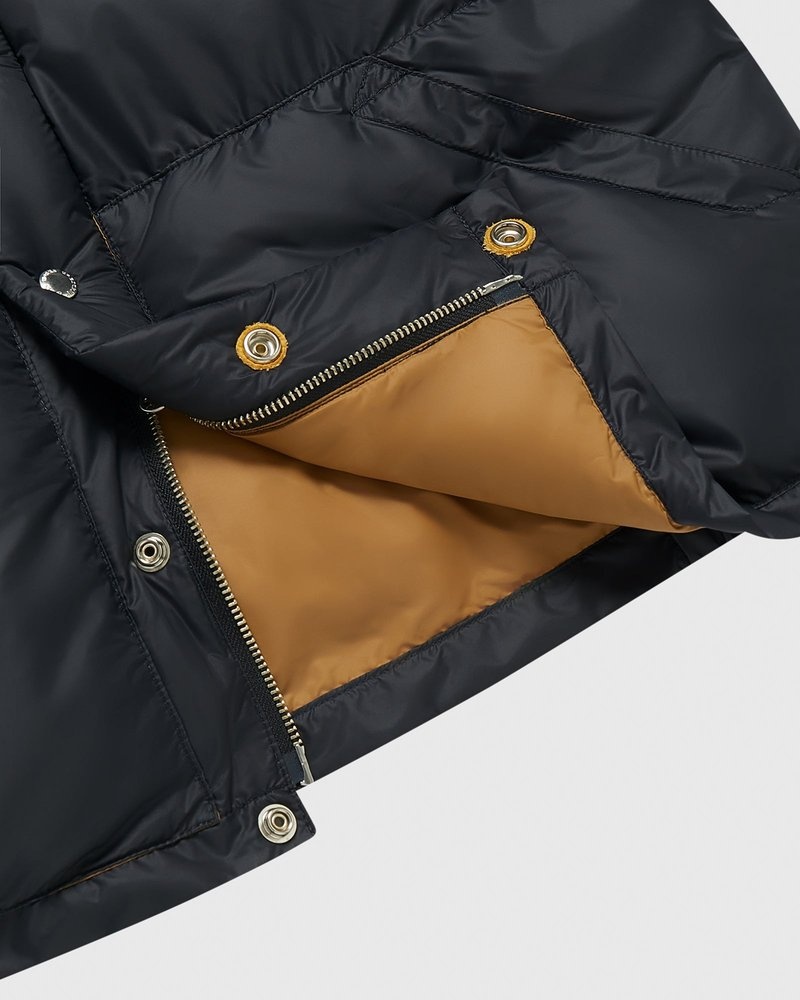 outerwear octobers very own ovo crescent down works italian vest black