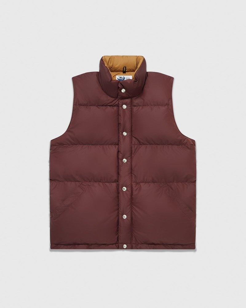 outerwear octobers very own ovo crescent down works italian vest wine