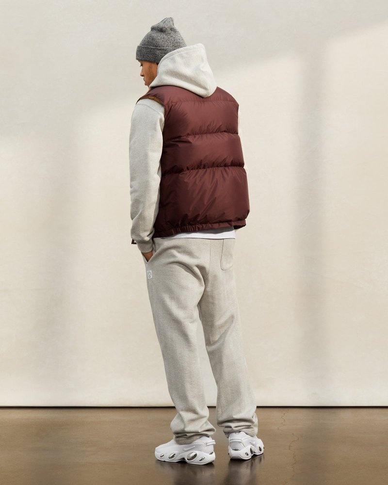 outerwear octobers very own ovo crescent down works italian vest wine