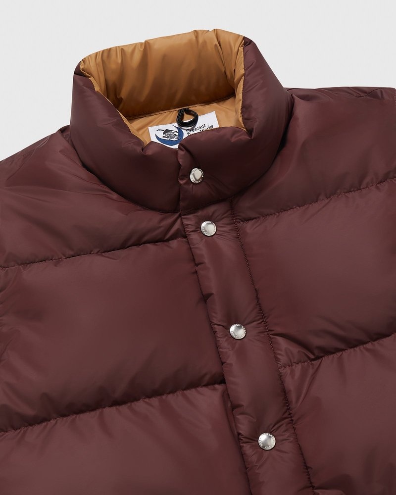 outerwear octobers very own ovo crescent down works italian vest wine