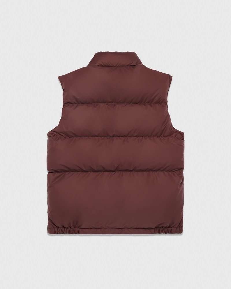outerwear octobers very own ovo crescent down works italian vest wine