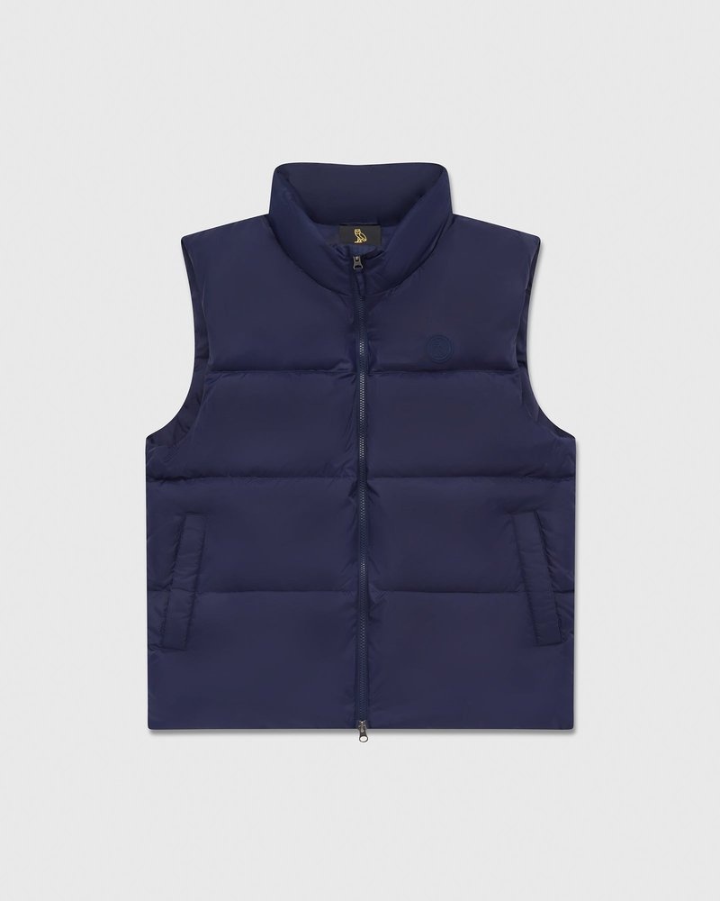 outerwear octobers very own ovo bounce vest navy blue
