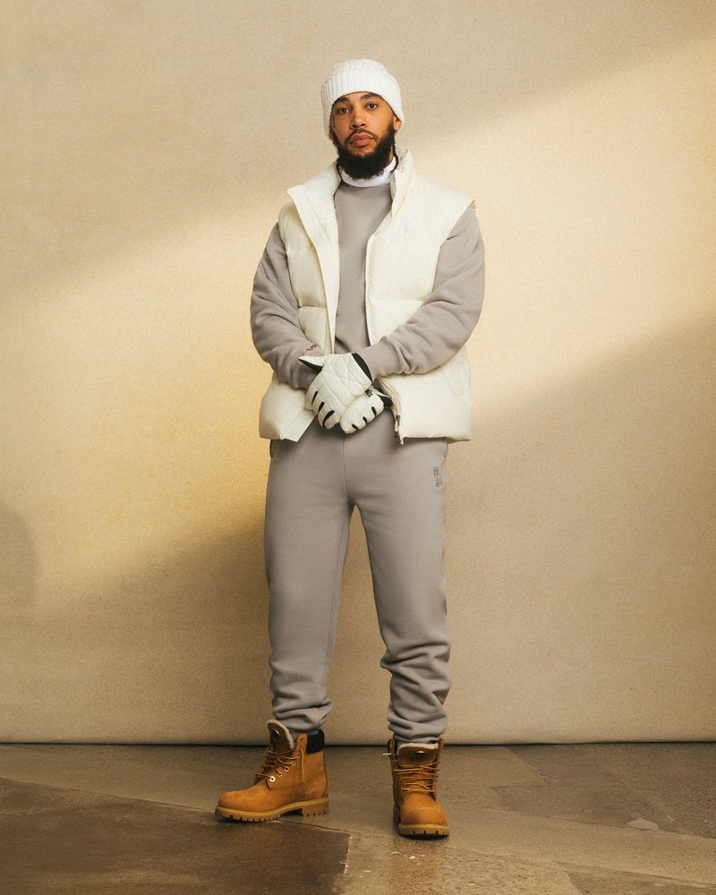 outerwear octobers very own ovo bounce vest creme