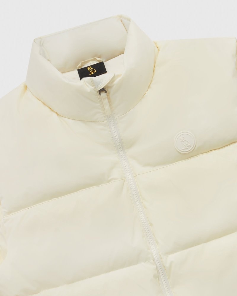 outerwear octobers very own ovo bounce vest creme
