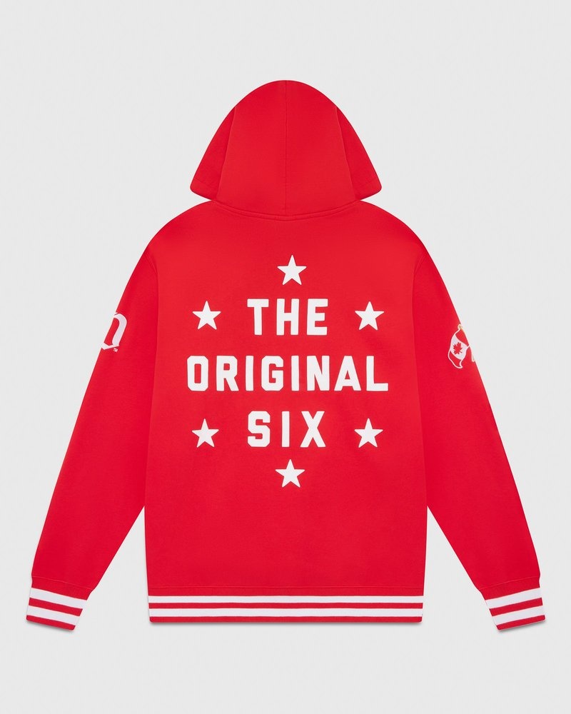 sweaters octobers very own ovo detroit red wings hoodie reds
