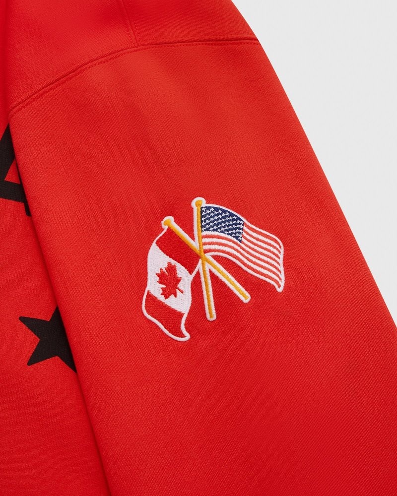 octobers very own ovo chicago blackhawks hoodie red sweaters