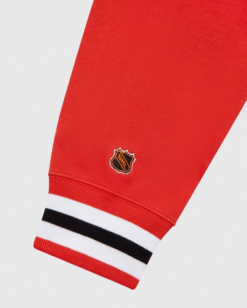 octobers very own ovo chicago blackhawks hoodie red sweaters