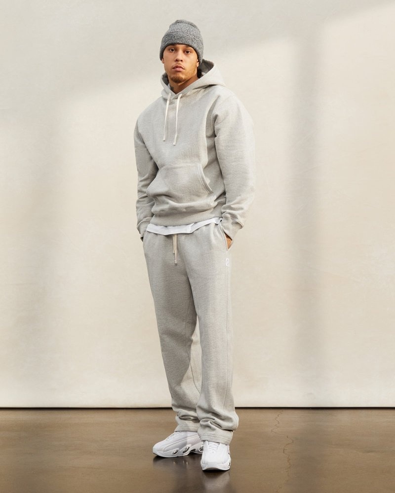 sweaters octobers very own ovo herringbone hoodie gray
