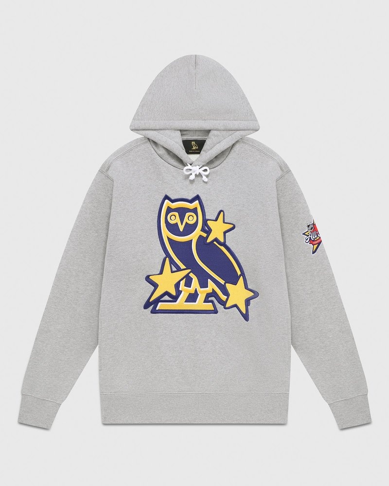 sweaters octobers very own ovo nhl all star hoodie gray