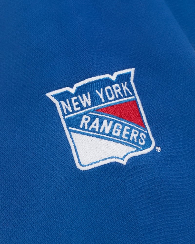 sweaters octobers very own ovo new york rangers hoodie blue