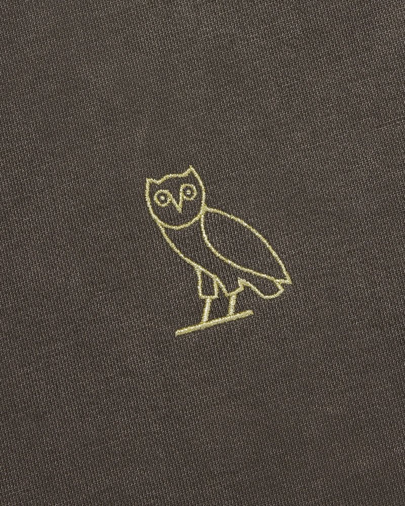 sweaters octobers very own ovo muskoka garment dyed hoodie brown