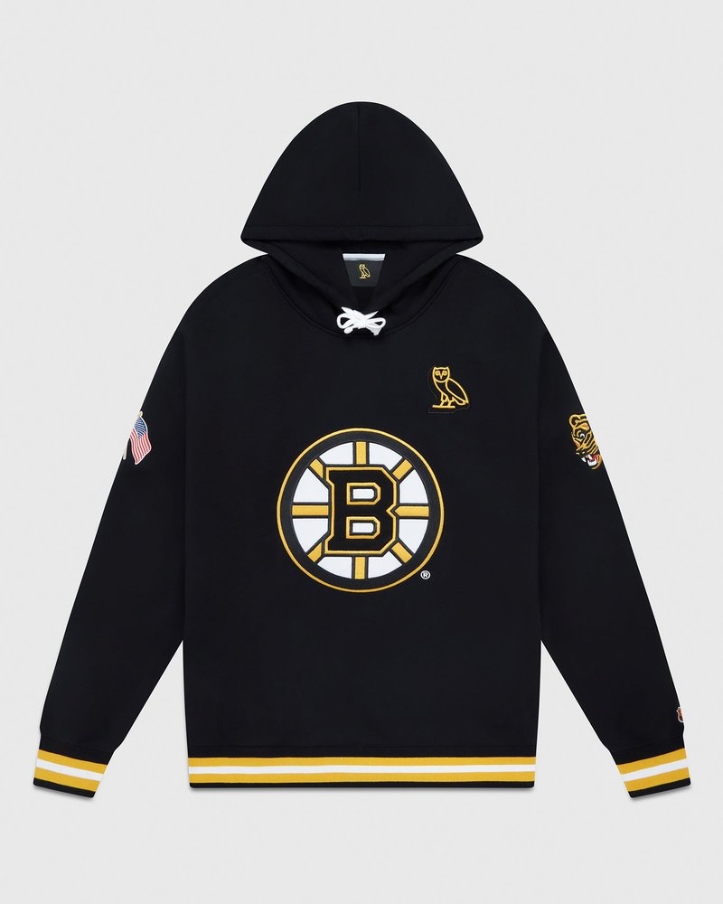 octobers very own ovo boston bruins hoodie sweaters black