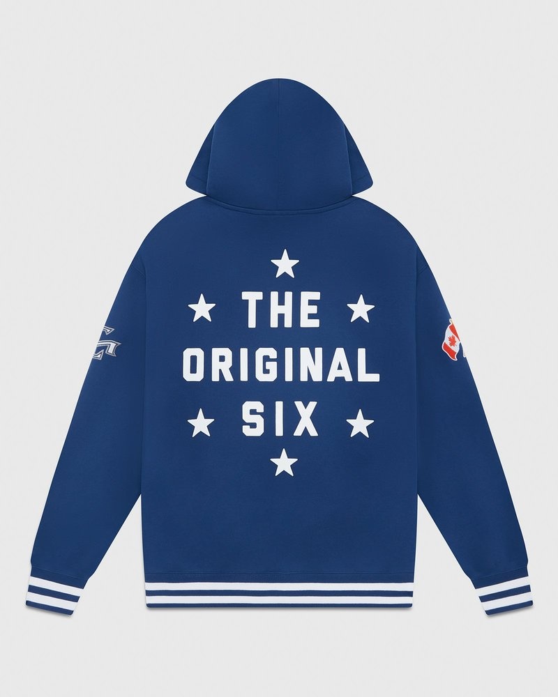 octobers very own ovo toronto maple leafs hoodie blue sweaters