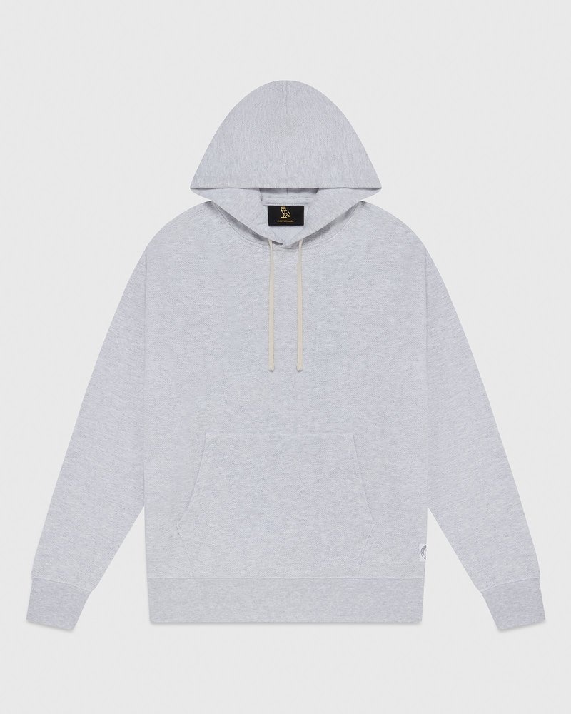 sweaters octobers very own ovo herringbone hoodie gray