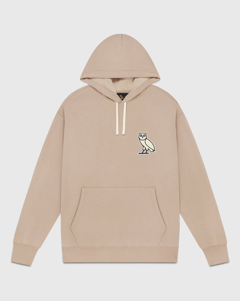 sweaters octobers very own ovo mini og plush hoodie sand