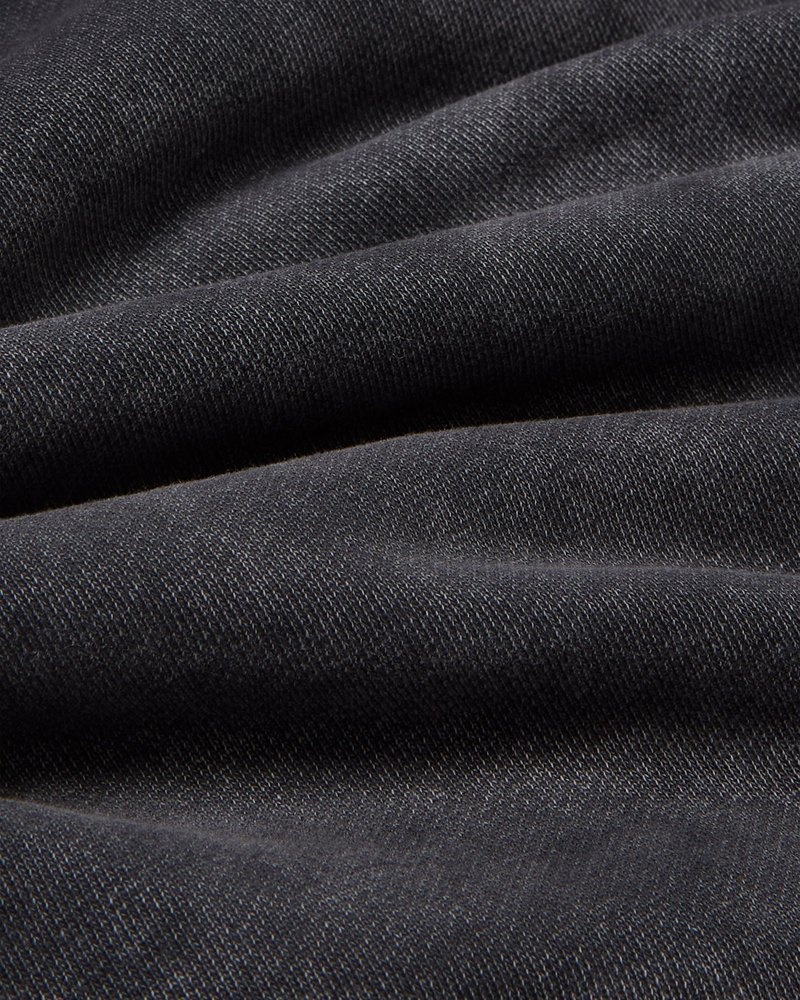 sweaters octobers very own ovo muskoka garment dyed full-zip hoodie black