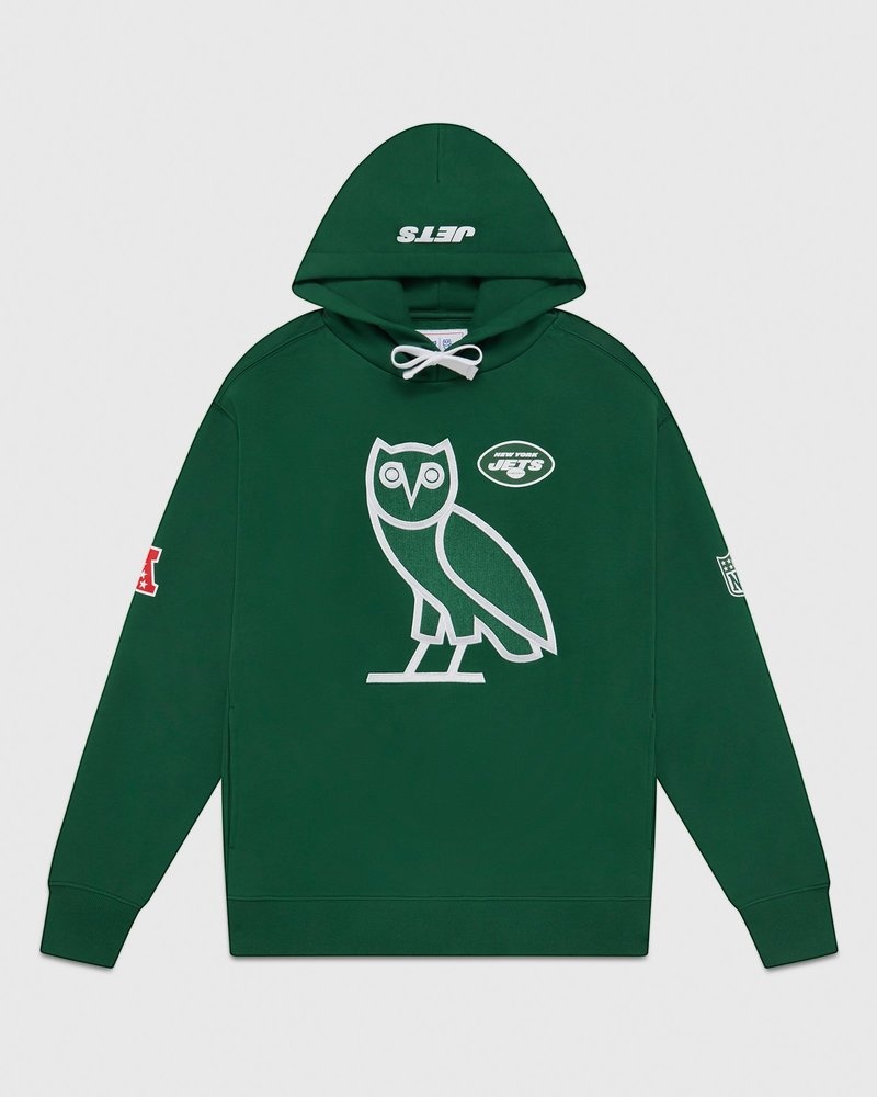 sweaters octobers very own ovo nfl new york jets og hoodie green