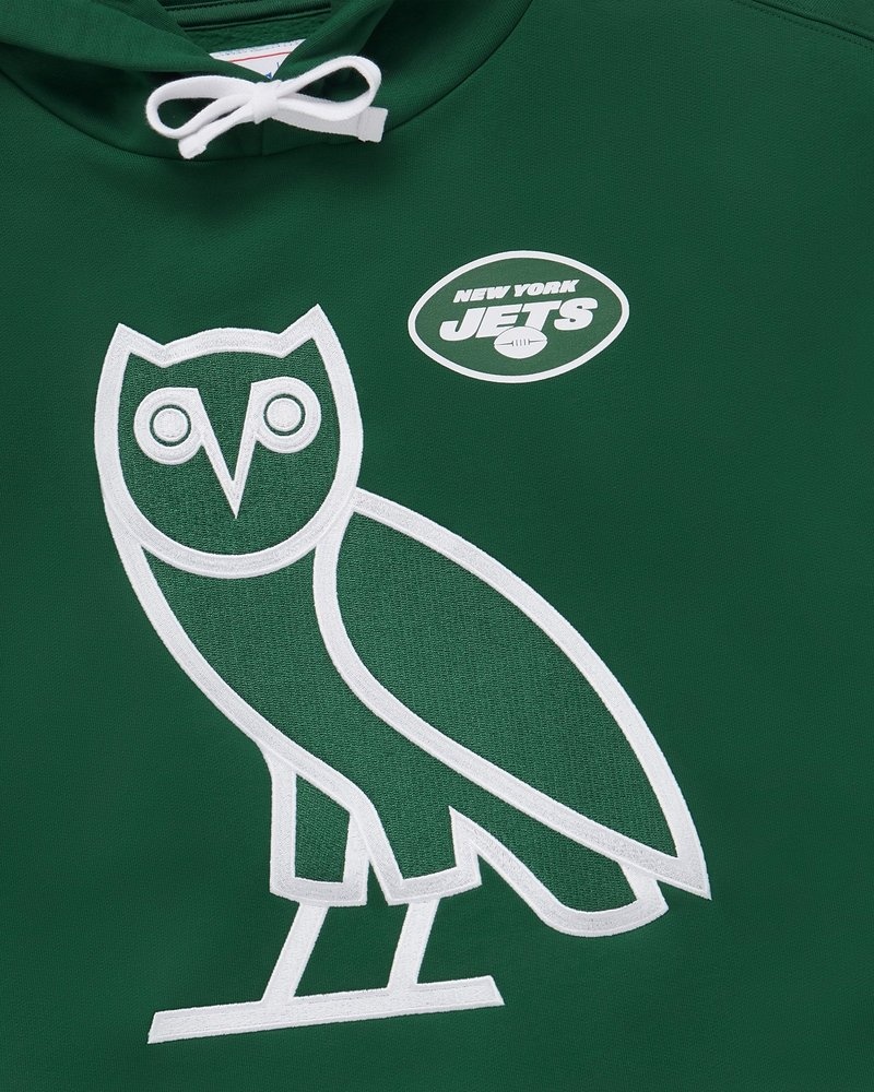 sweaters octobers very own ovo nfl new york jets og hoodie green