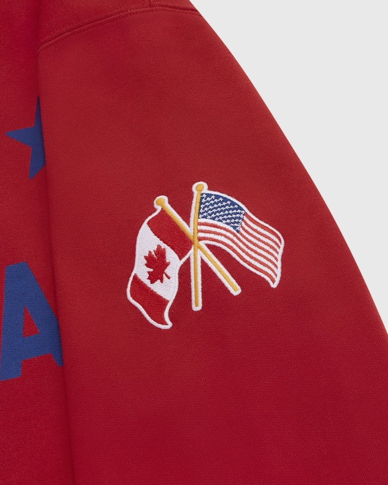 octobers very own ovo montreal canadiens hoodie red sweaters