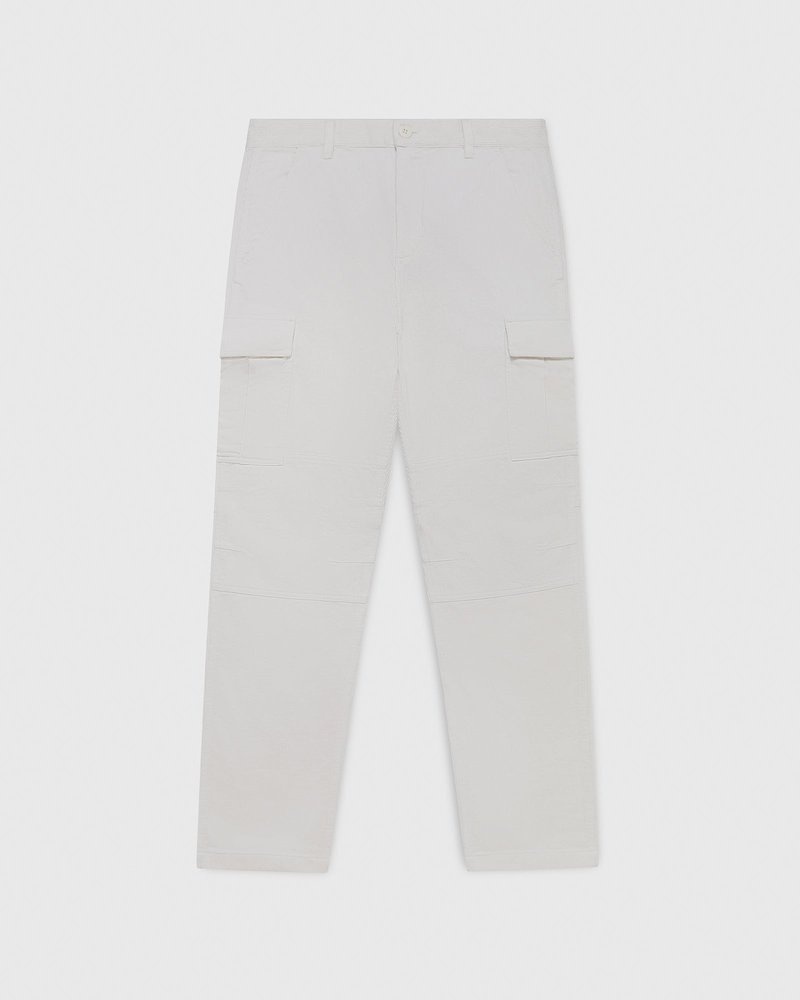 octobers very own ovo corduroy cargo pant white