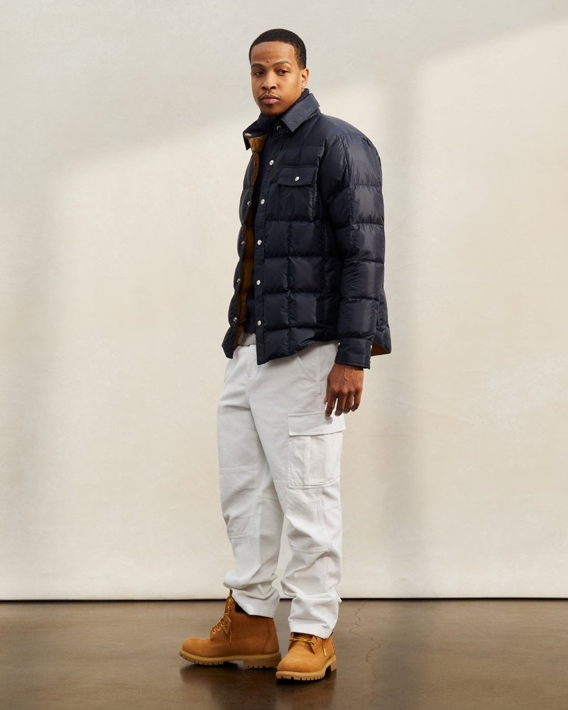 octobers very own ovo corduroy cargo pant white
