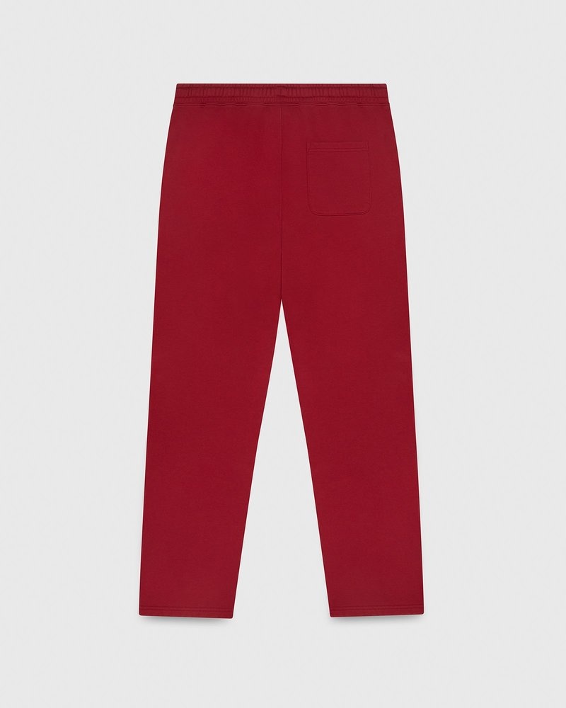 octobers very own ovo collegiate open hem sweatpant scarlet