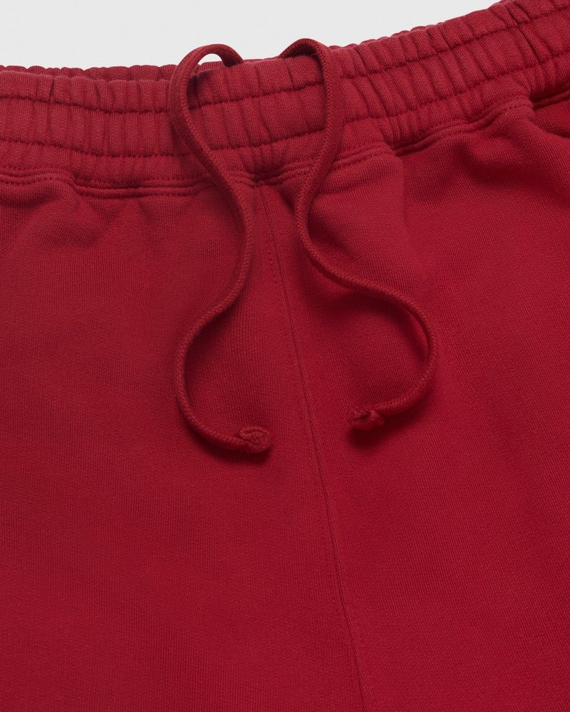 octobers very own ovo collegiate open hem sweatpant scarlet