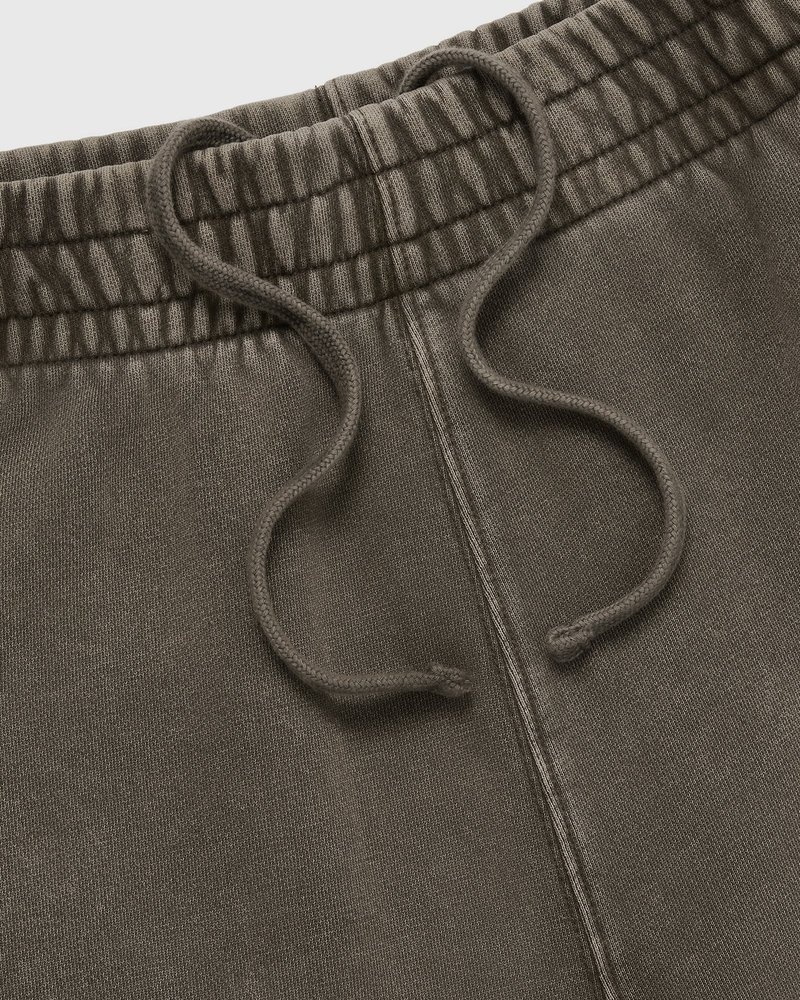 pants octobers very own ovo muskoka garment dyed open hem sweatpant brown