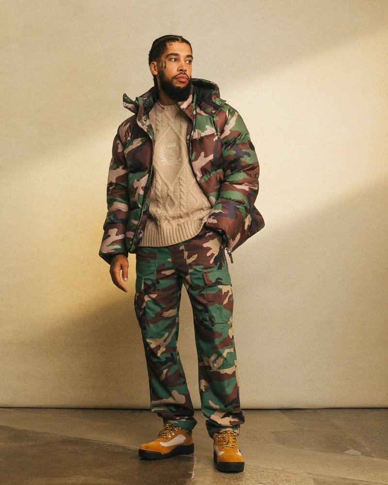 octobers very own ovo ripstop cargo pant camouflage