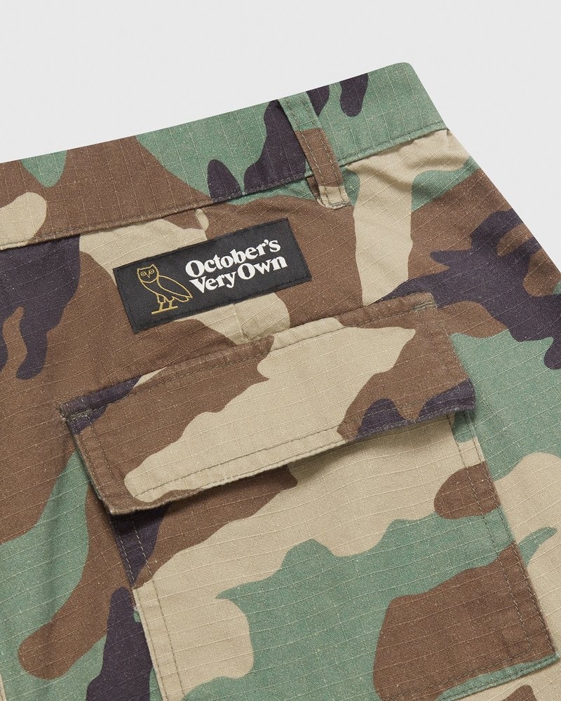 octobers very own ovo ripstop cargo pant camouflage