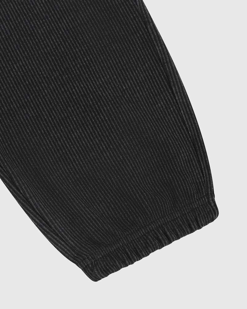 octobers very own ovo seersucker fleece relaxed fit sweatpant blackcharcoal