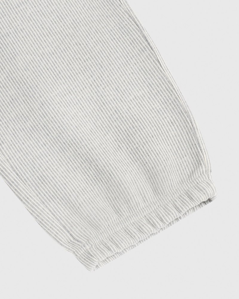 pants octobers very own ovo seersucker fleece relaxed fit sweatpant greycream