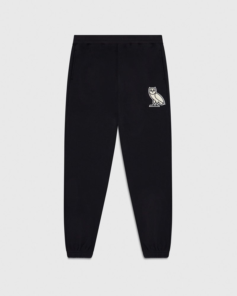 octobers very own ovo mini og plush sweatpant black