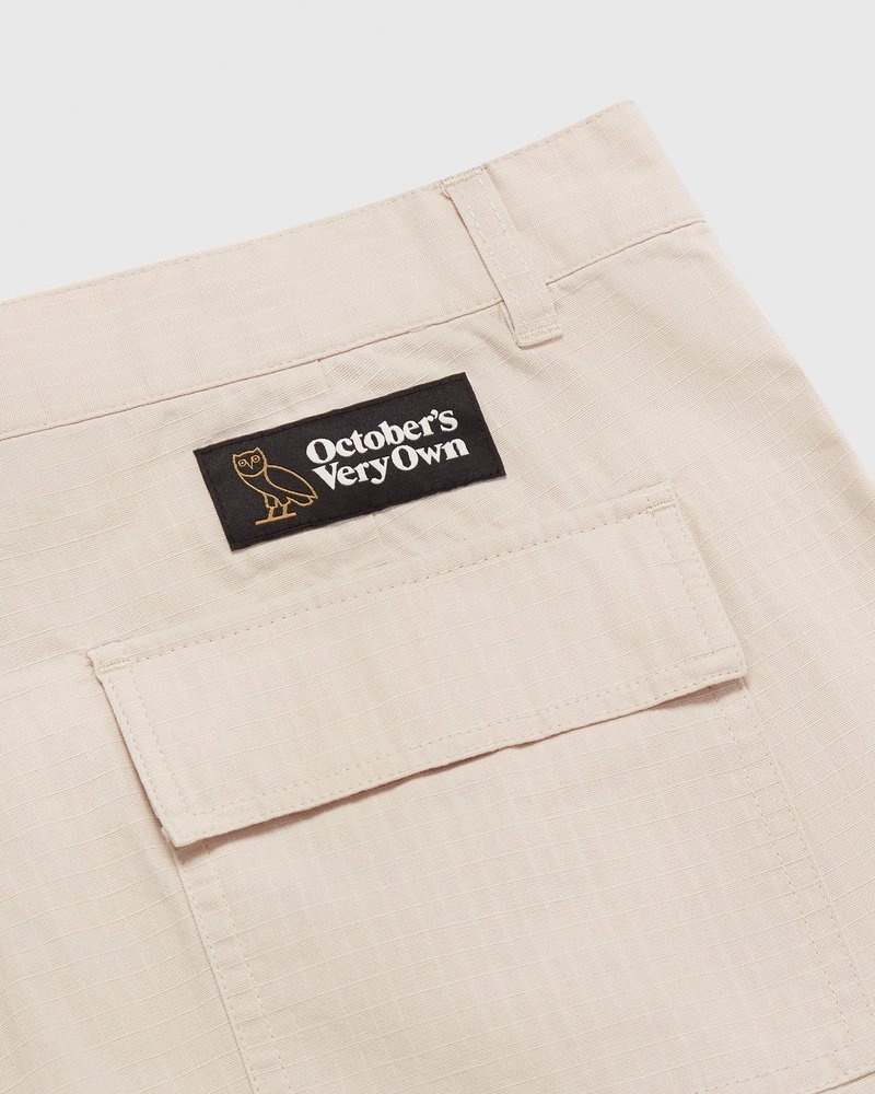 octobers very own ovo ripstop cargo pant stone
