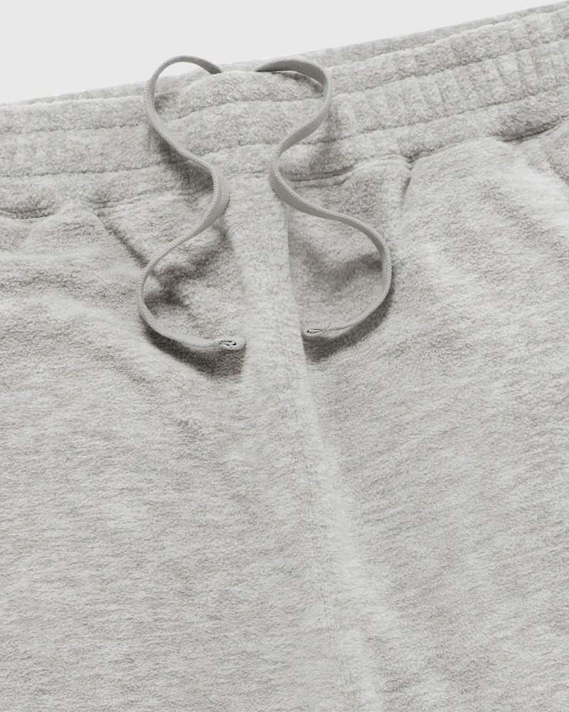 octobers very own ovo arch logo open hem sweatpant gray