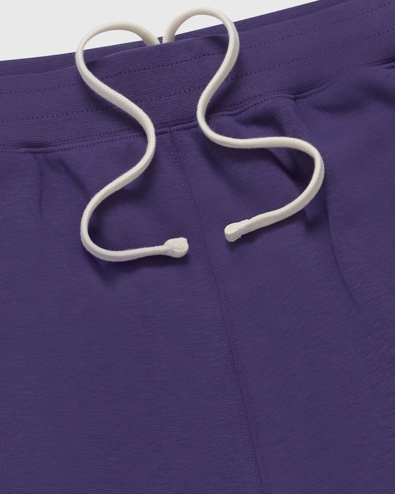 octobers very own ovo mini og plush sweatpant purple pants