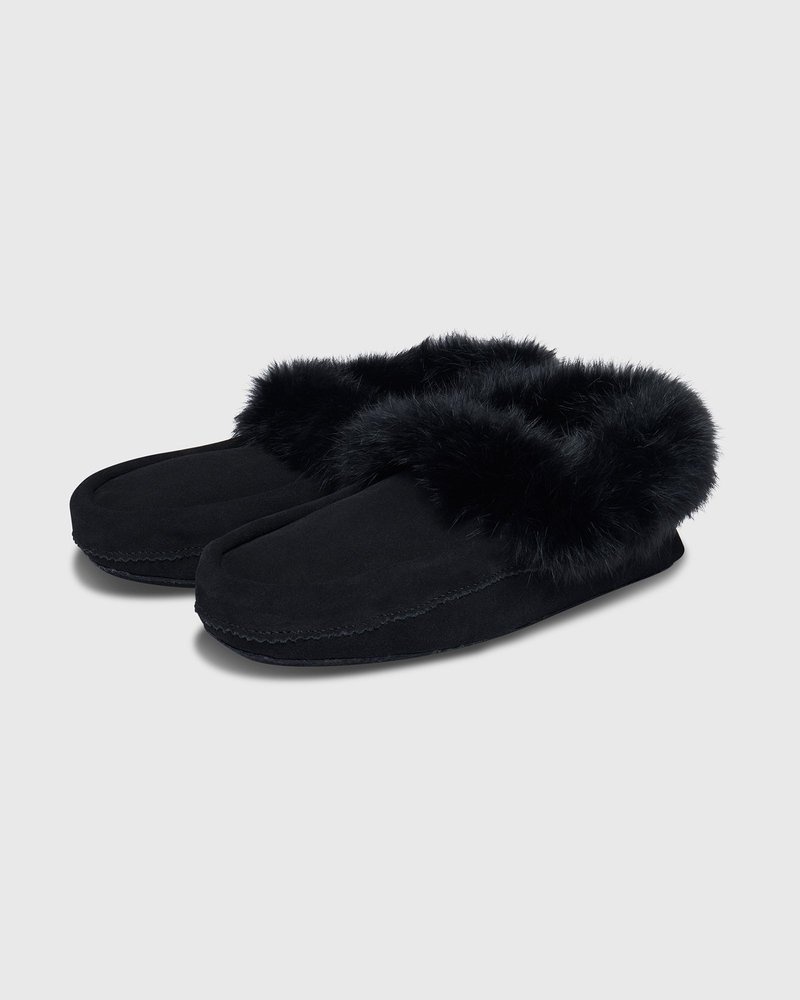 octobers very own ovo manitobah tipi moccassin shoes black