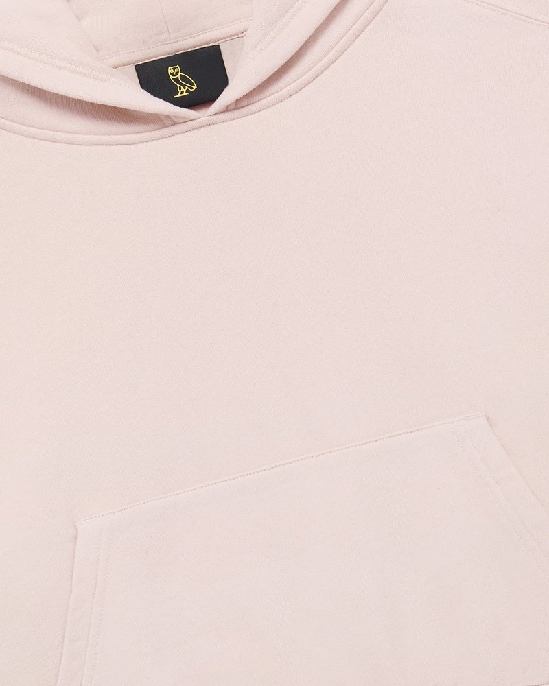 sweaters octobers very own ovo cropped hoodie pink