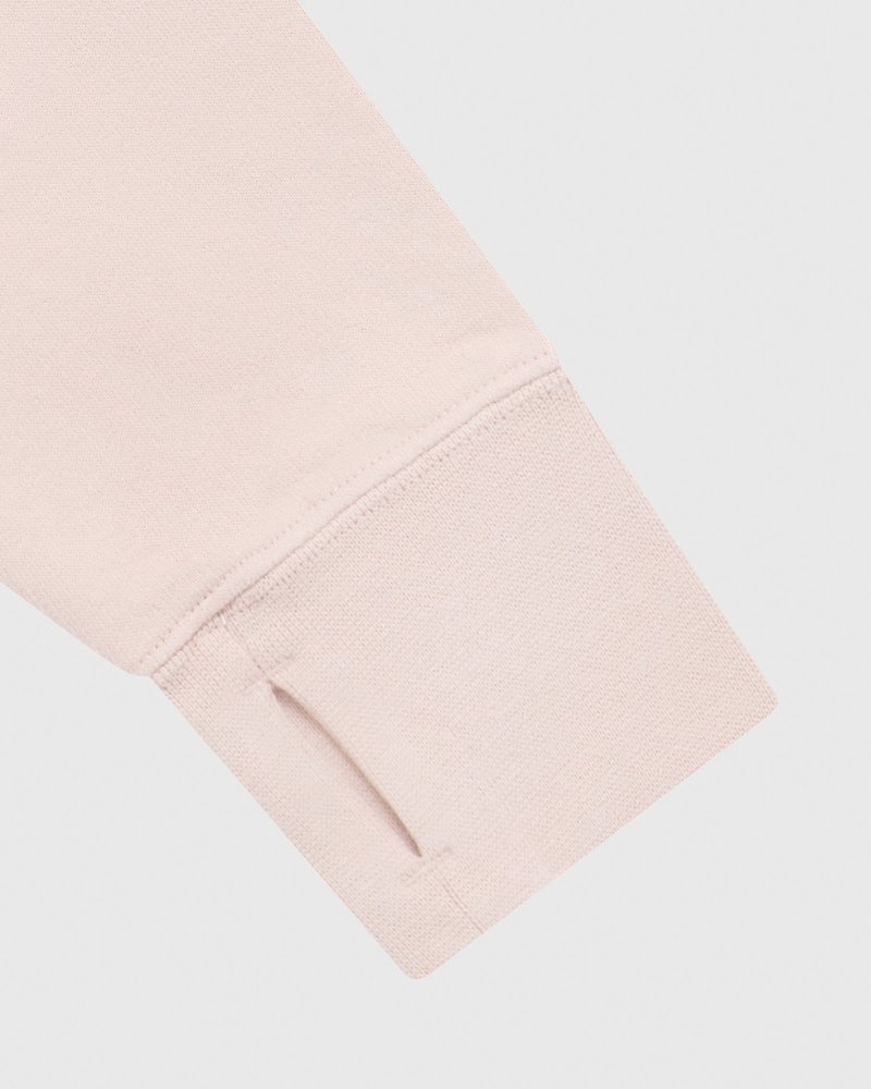 sweaters octobers very own ovo cropped hoodie pink