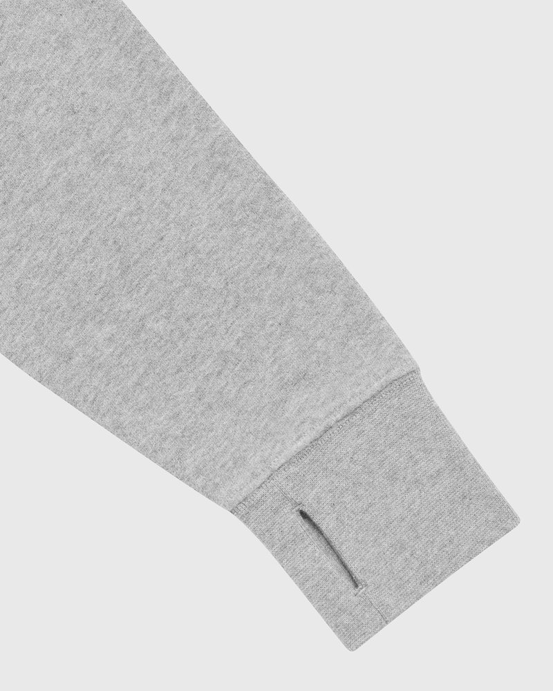 sweaters octobers very own ovo cropped crewneck sweatshirt gray