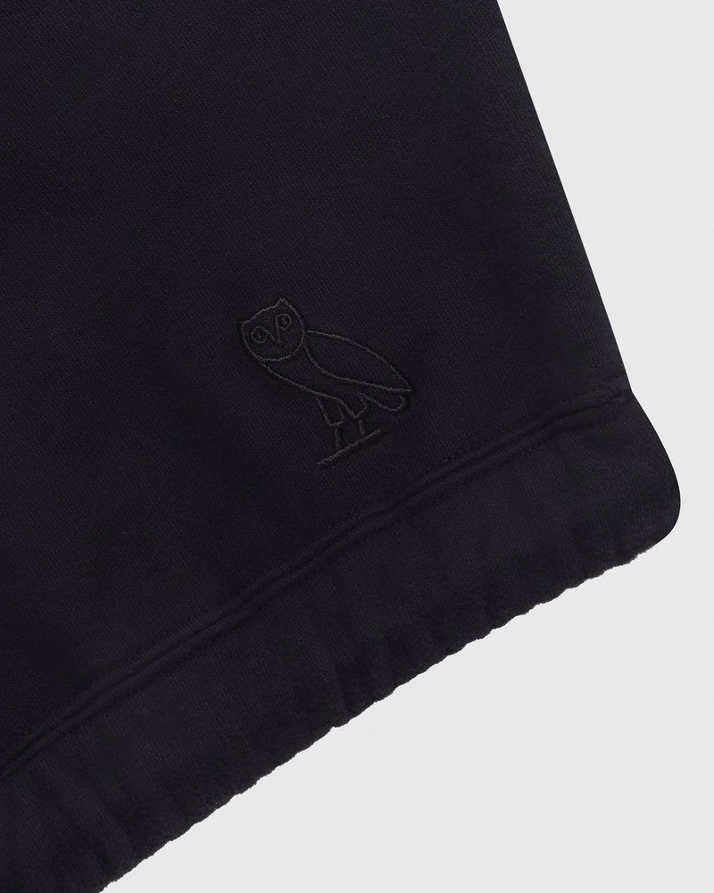 sweaters octobers very own ovo quarter zip mockneck sweatshirt black