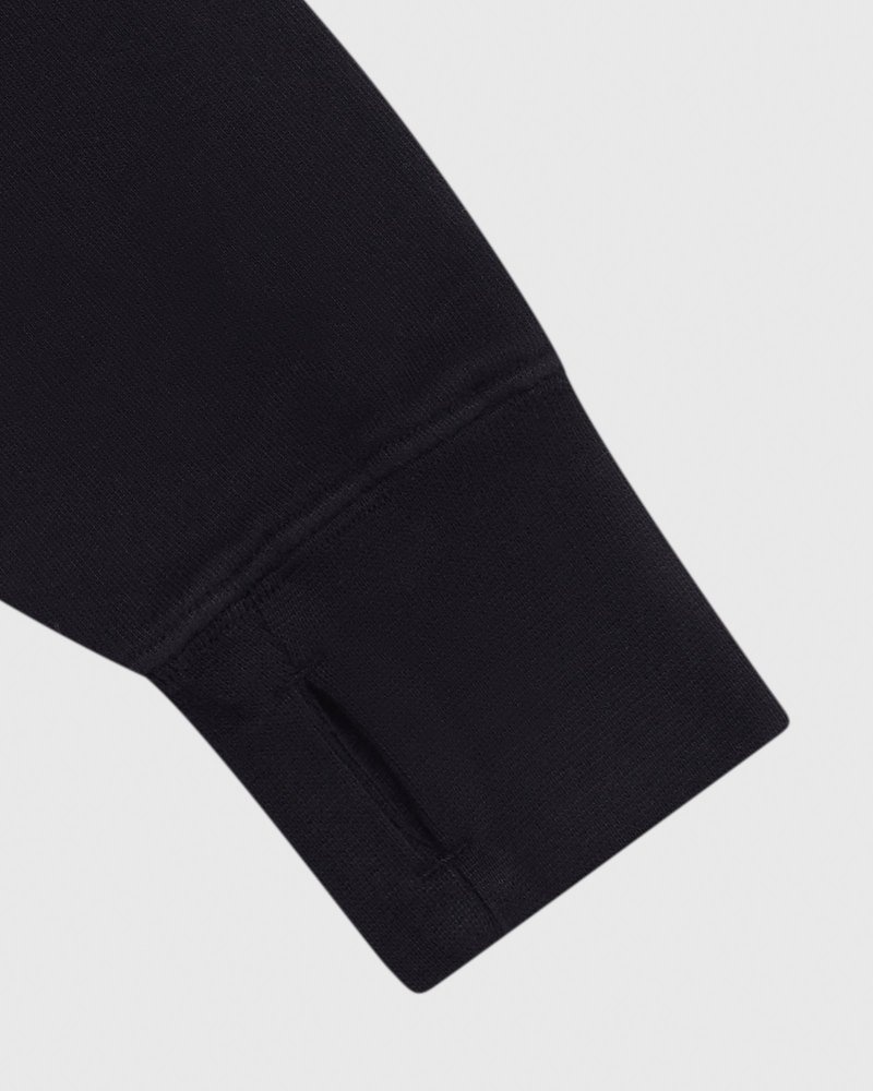 sweaters octobers very own ovo quarter zip mockneck sweatshirt black