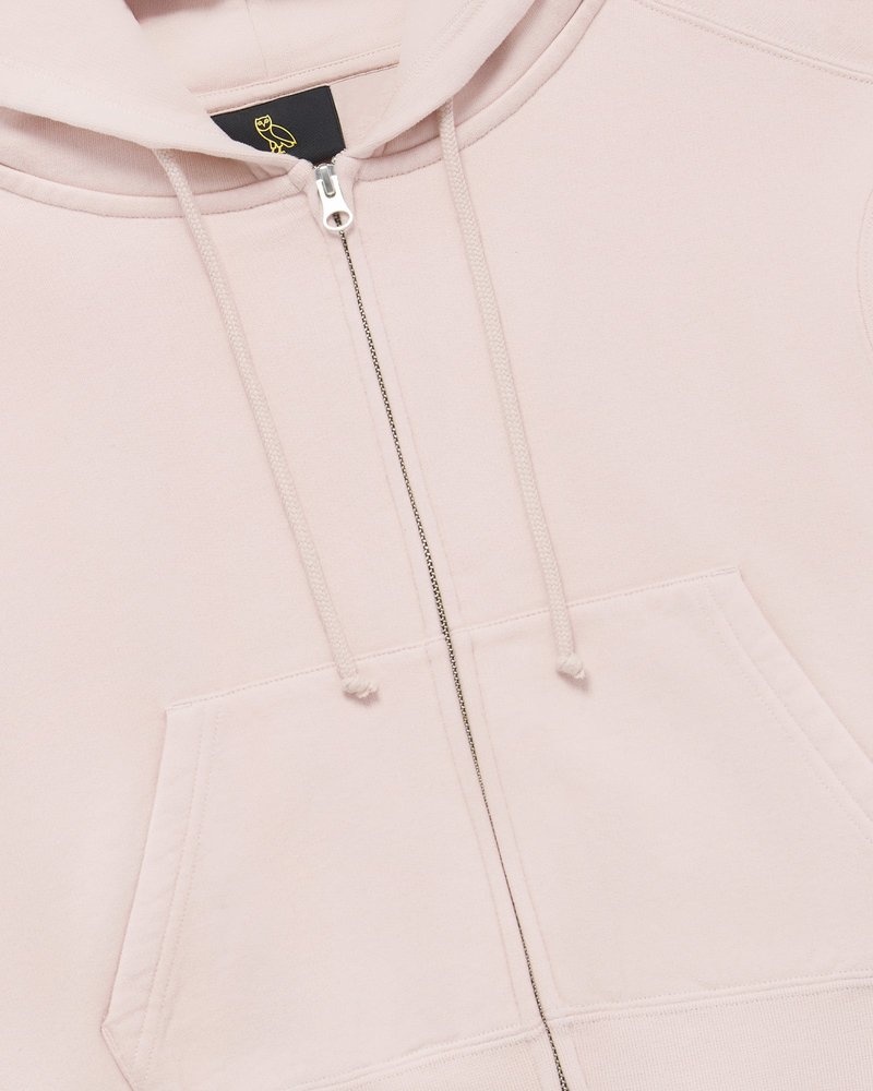 sweaters octobers very own ovo full zip hoodie pink